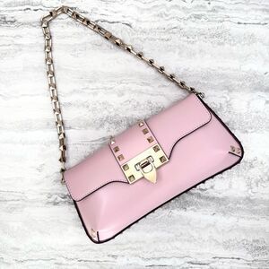 VALENTINO Pink Rockstud Bag